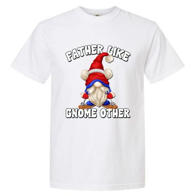 Funny Winter Gnome Grandpa Graphic Ski Dad Saying Cool Gift Garment-Dyed Heavyweight T-Shirt