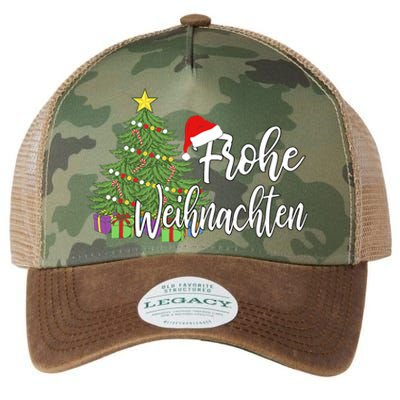 Frohe Weihnachten German Merry Christmas Holidays Germany Legacy Tie Dye Trucker Hat