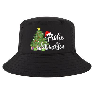 Frohe Weihnachten German Merry Christmas Holidays Germany Cool Comfort Performance Bucket Hat