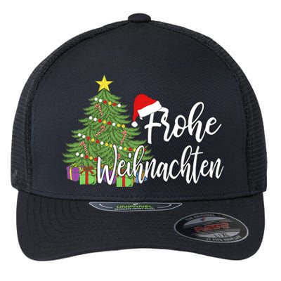 Frohe Weihnachten German Merry Christmas Holidays Germany Flexfit Unipanel Trucker Cap