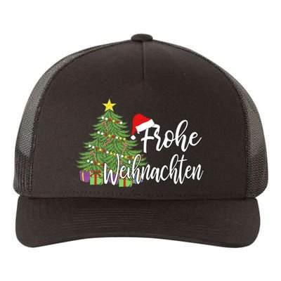 Frohe Weihnachten German Merry Christmas Holidays Germany Yupoong Adult 5-Panel Trucker Hat