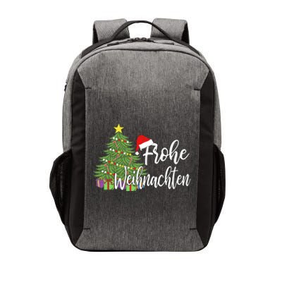 Frohe Weihnachten German Merry Christmas Holidays Germany Vector Backpack