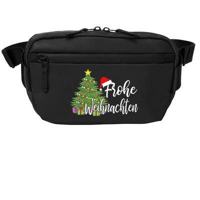 Frohe Weihnachten German Merry Christmas Holidays Germany Crossbody Pack