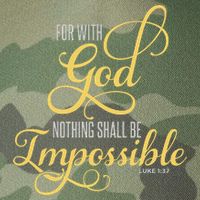 For With God Nothing Shall Be Impossible Luke 137 Christian Legacy Tie Dye Trucker Hat