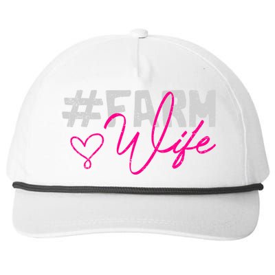 Farmers Wife Gift Farming Farmer Gift Snapback Five-Panel Rope Hat