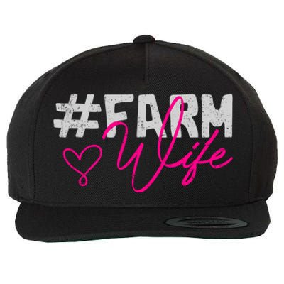 Farmers Wife Gift Farming Farmer Gift Wool Snapback Cap