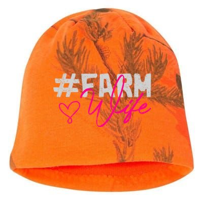 Farmers Wife Gift Farming Farmer Gift Kati - Camo Knit Beanie