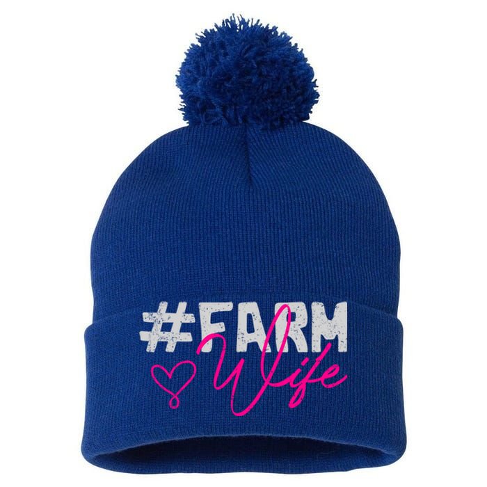 Farmers Wife Gift Farming Farmer Gift Pom Pom 12in Knit Beanie