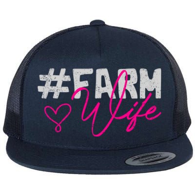 Farmers Wife Gift Farming Farmer Gift Flat Bill Trucker Hat