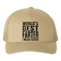 Funny Worlds Greatest Farter Oops I Mean Father Fathers Day Fun Yupoong Adult 5-Panel Trucker Hat