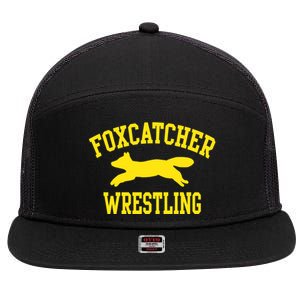 Foxcatcher Wrestling Gift 7 Panel Mesh Trucker Snapback Hat