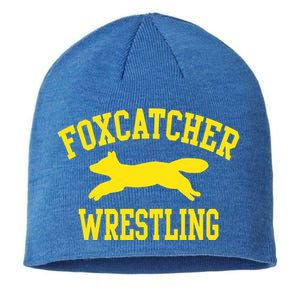 Foxcatcher Wrestling Gift Sustainable Beanie