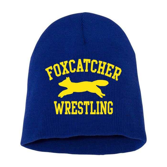 Foxcatcher Wrestling Gift Short Acrylic Beanie