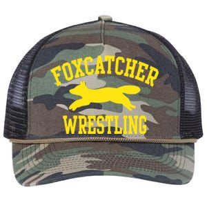 Foxcatcher Wrestling Gift Retro Rope Trucker Hat Cap