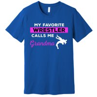 Funny Wrestling Grandma Gift Premium T-Shirt