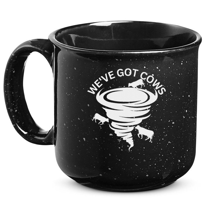 Funny We've Got Cows Tornado Storm Chaser 15oz Campfire Ceramic Mug