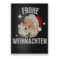 Frohe Weihnachten German Merry Christmas Poster