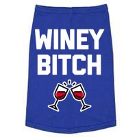 Funny Wine Gift: Winey Bitch Funny Gift Funny Saying Cute Wine Great Gift Doggie Tank