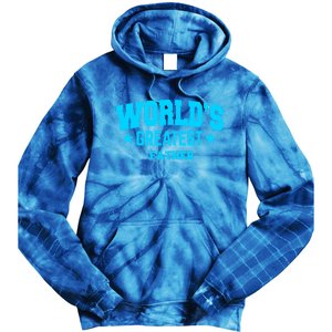 Father Worlds Greatest Blue Gift Tie Dye Hoodie