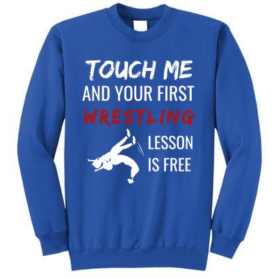 Funny Wrestling Gift Wrestling Coach Sports Great Gift Cute Gift Sweatshirt