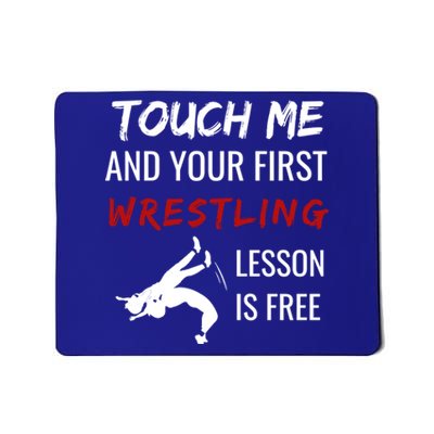 Funny Wrestling Gift Wrestling Coach Sports Great Gift Cute Gift Mousepad