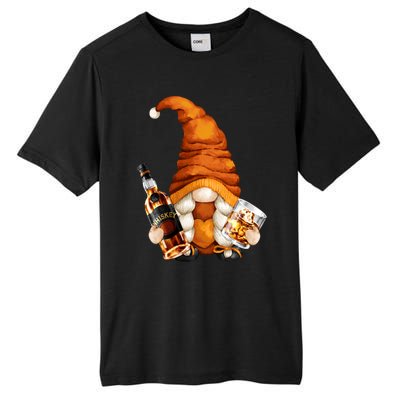 Funny Whisky Gnome For Who Loves Ing Whiskey Gift Tall Fusion ChromaSoft Performance T-Shirt