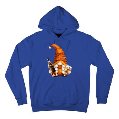 Funny Whisky Gnome For Who Loves Ing Whiskey Gift Hoodie