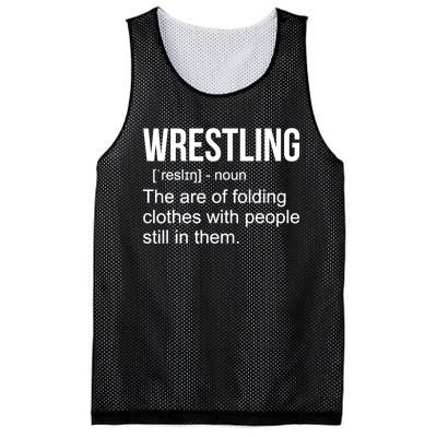 Funny Wrestling Gift For Men Boys Wrestling Definition Gift Mesh Reversible Basketball Jersey Tank