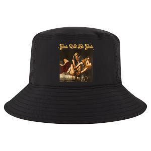 Feminism Women Girl Will Be Girl Judith Holofernes Funny Cool Comfort Performance Bucket Hat