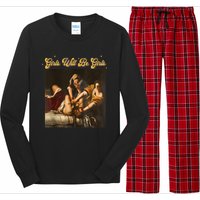 Feminism Women Girl Will Be Girl Judith Holofernes Funny Long Sleeve Pajama Set