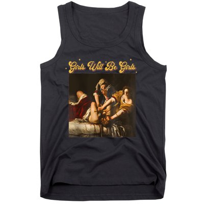 Feminism Women Girl Will Be Girl Judith Holofernes Funny Tank Top