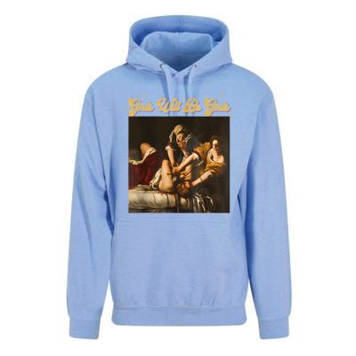 Feminism Women Girl Will Be Girl Judith Holofernes Funny Unisex Surf Hoodie