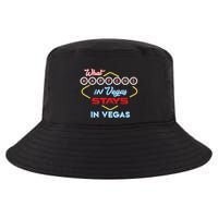 Funny What Happens In Vegas Stays In Vegas Gift Cool Comfort Performance Bucket Hat