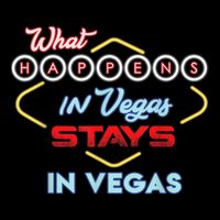 Funny What Happens In Vegas Stays In Vegas Gift 16 in Basic Backpack