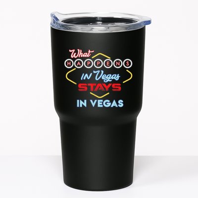 Funny What Happens In Vegas Stays In Vegas Gift Tumbler