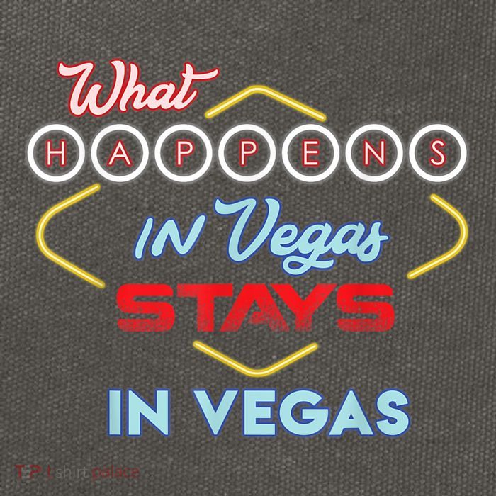 Funny What Happens In Vegas Stays In Vegas Gift Cotton Canvas Backpack
