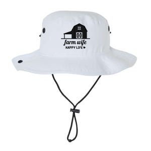 Farm Wife Happy Life Barn For Farmers And Farm Gift Legacy Cool Fit Booney Bucket Hat