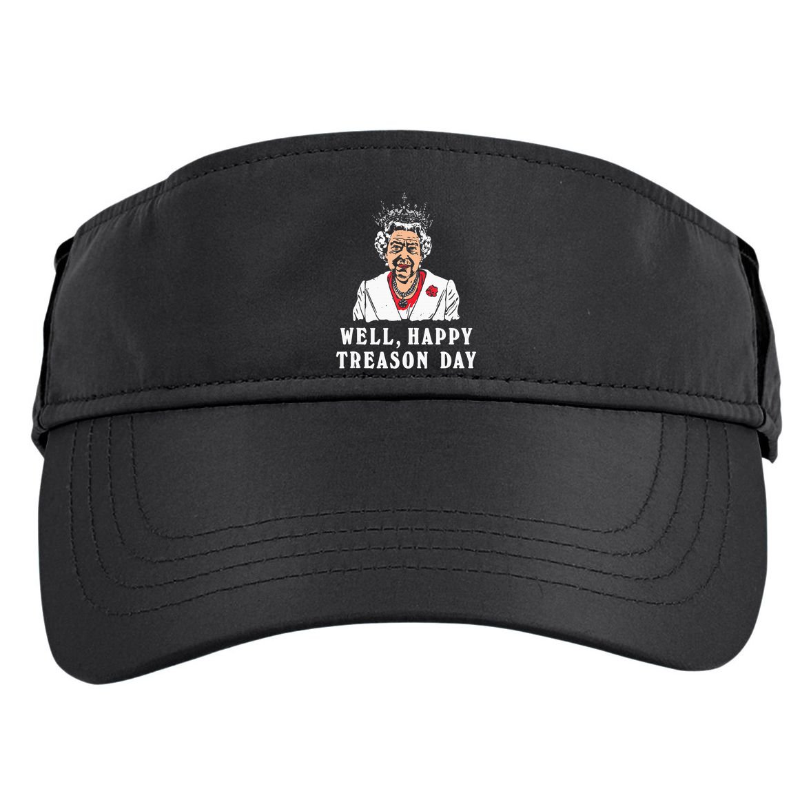 Funny Well Happy Treason Day Adult Drive Performance Visor