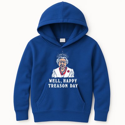 Funny Well Happy Treason Day Kids Hoodie