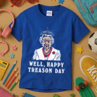 Funny Well Happy Treason Day Kids T-Shirt