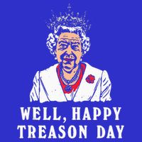 Funny Well Happy Treason Day Kids T-Shirt