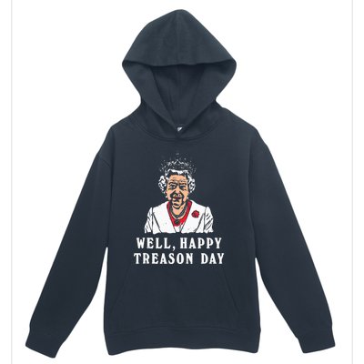 Funny Well Happy Treason Day Urban Pullover Hoodie