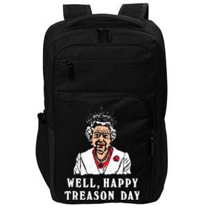 Funny Well Happy Treason Day Impact Tech Backpack