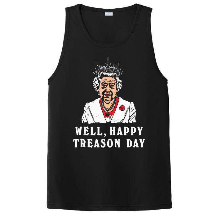 Funny Well Happy Treason Day PosiCharge Competitor Tank