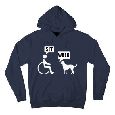 Funny Wheelchair Humor Joke For A Disability In A Wheelchair Tall Hoodie