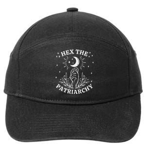 Feminist Witch Hex The Patriarchy 7-Panel Snapback Hat