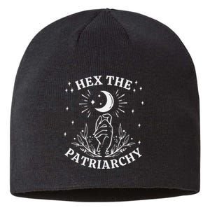 Feminist Witch Hex The Patriarchy Sustainable Beanie