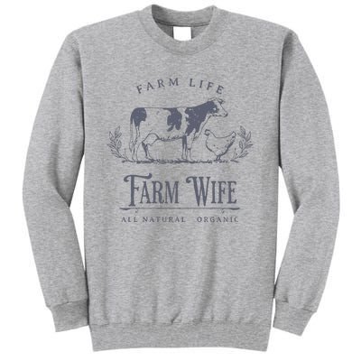 Farm Wife Homeschool Mom Tall Sweatshirt