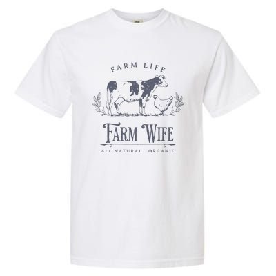 Farm Wife Homeschool Mom Garment-Dyed Heavyweight T-Shirt