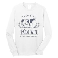 Farm Wife Homeschool Mom Long Sleeve Shirt